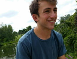Jordan Shaker receives Spector prize for the best Undergraduate Research Thesis in biology