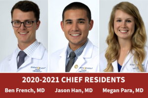 Anesthesiology Chief Residents 20-21