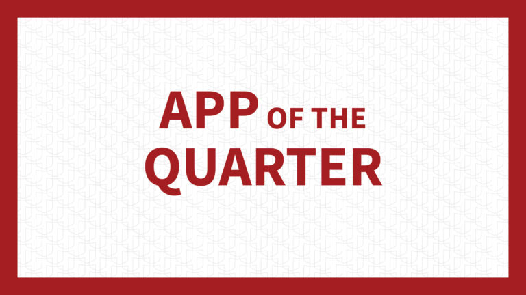 APP of the Quarter