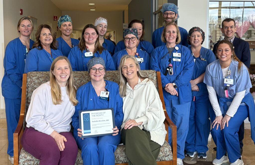 Dr. Riordan recognized as December 2025 Physician of the Month at ...