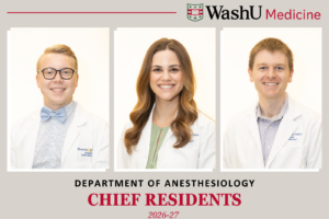Chief Residents Announced for 2026-27