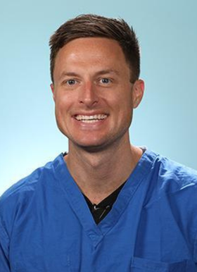 Portrait of Tanner Klote, CRNA