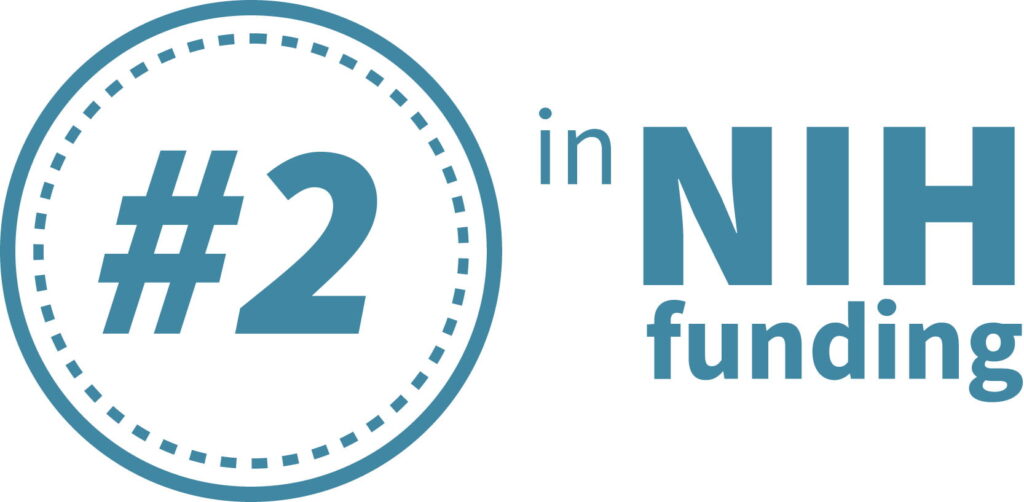 Number 2 NIH funding