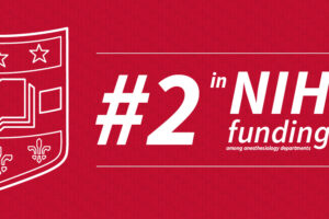 Department ranks #2 in NIH funding for second straight year (2021)