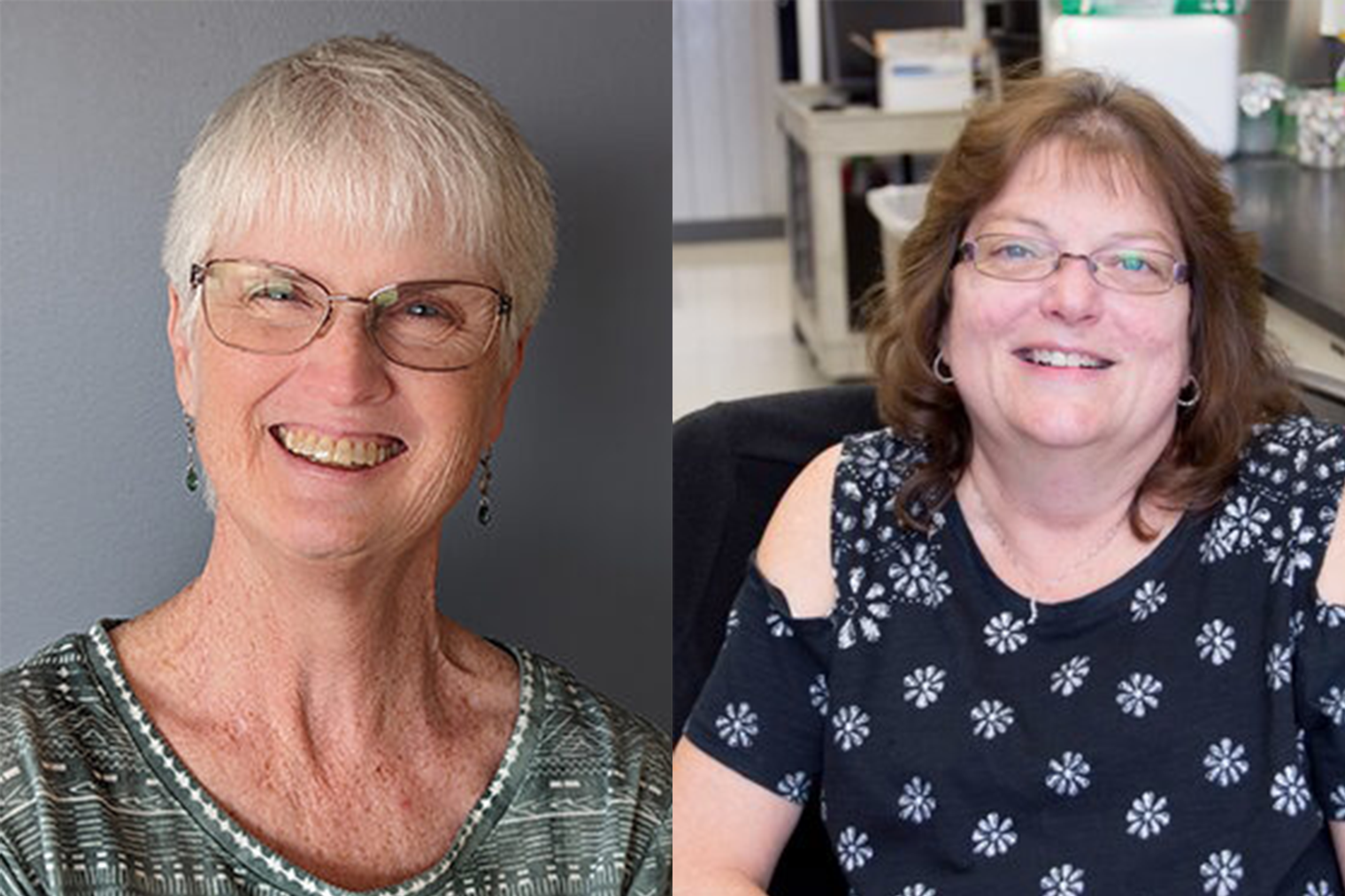 Two staff members receive Distinguished Honor Award from Dean’s Office
