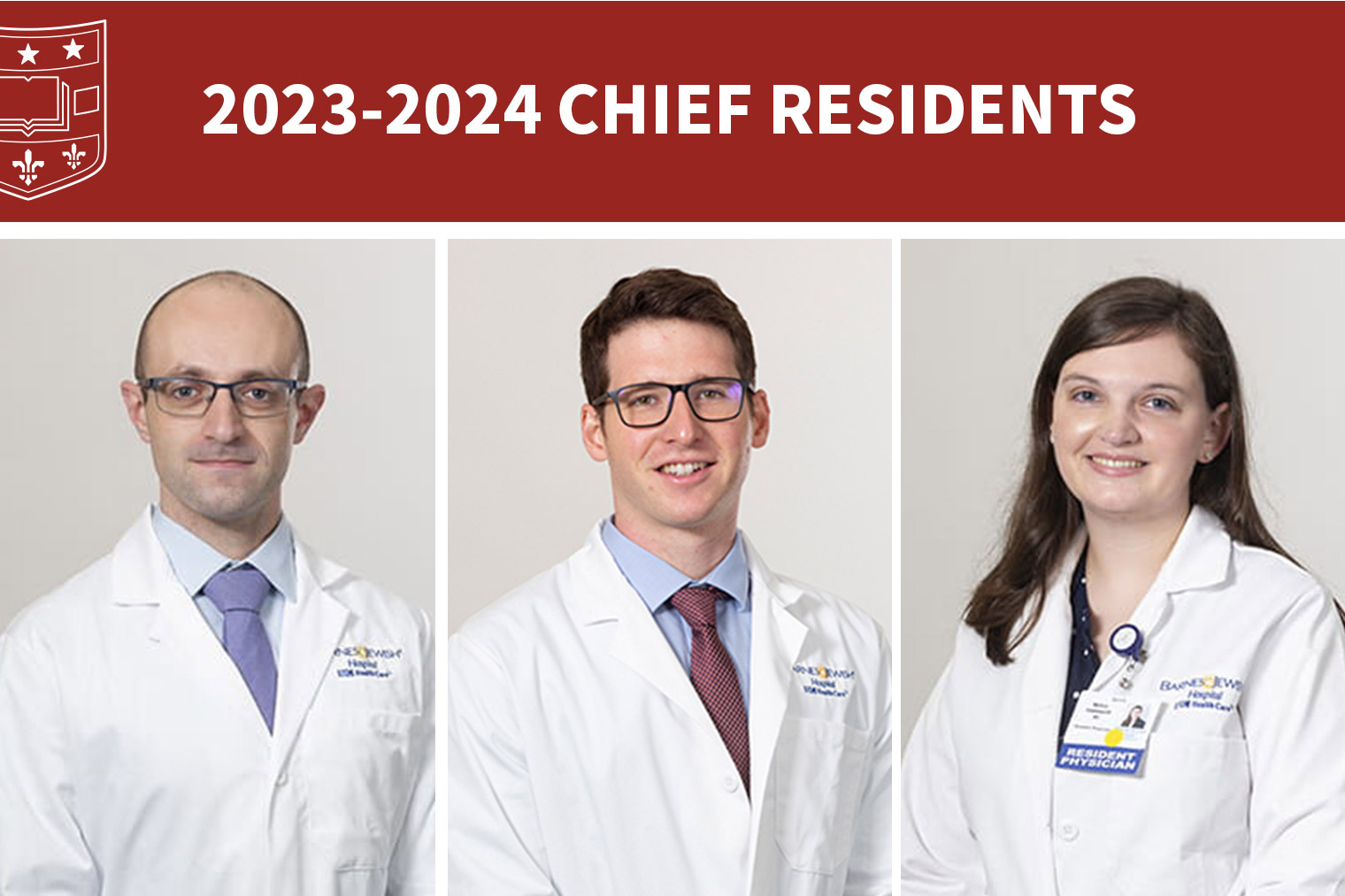 Chief Residents Announced for 20232024 Anesthesiology Washington
