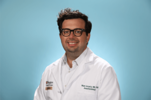 Dr. Mark Arcario joins the Department of Anesthesiology