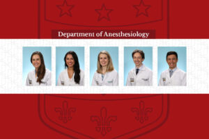 Welcome, New Pediatric Anesthesiology Faculty