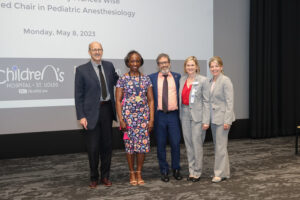 Njoku named Wise Endowed Chair in Pediatric Anesthesiology
