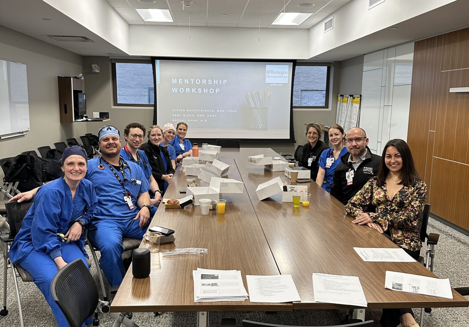 CRNA Mentorship Program Anesthesiology Washington University School
