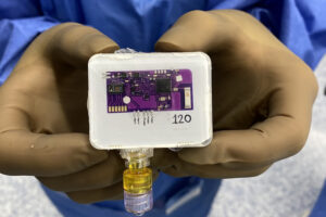 implantable device that can detect an overdose